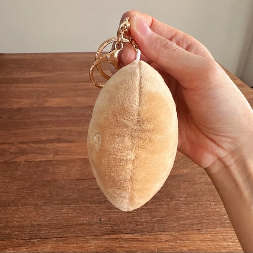 Cute Potato Plush Keychain Kawaii Soft Mini Bag Charm Aesthetic Backpack Gift